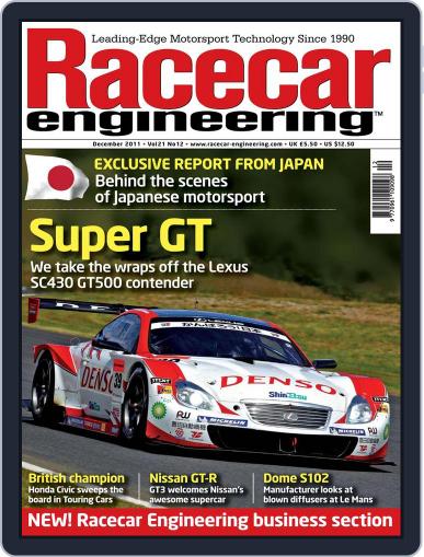 Racecar Engineering November 10th, 2011 Digital Back Issue Cover