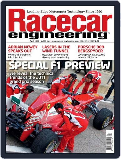 Racecar Engineering March 15th, 2011 Digital Back Issue Cover