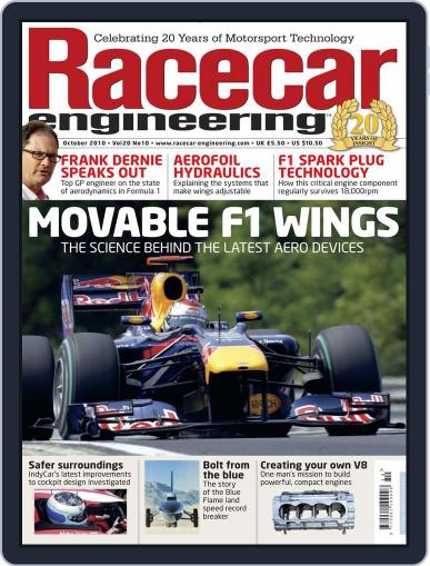 Racecar Engineering September 22nd, 2010 Digital Back Issue Cover