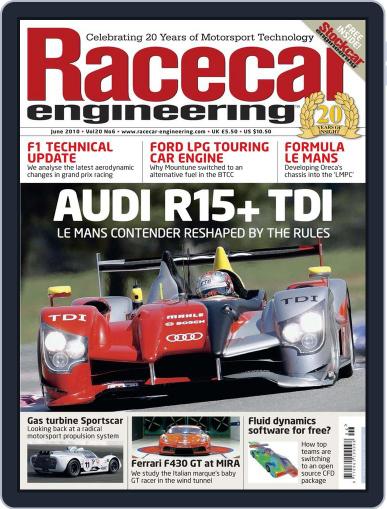 Racecar Engineering May 9th, 2010 Digital Back Issue Cover