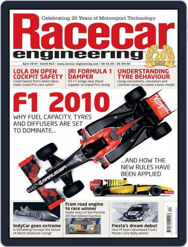 Racecar Engineering March 4th, 2010 Digital Back Issue Cover
