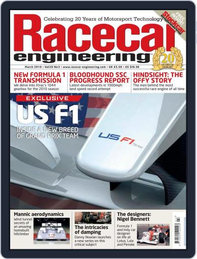 Racecar Engineering February 4th, 2010 Digital Back Issue Cover