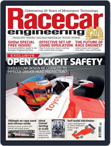 Racecar Engineering January 7th, 2010 Digital Back Issue Cover