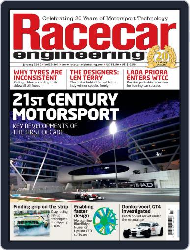 Racecar Engineering December 15th, 2009 Digital Back Issue Cover