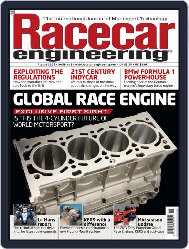 Racecar Engineering July 9th, 2009 Digital Back Issue Cover