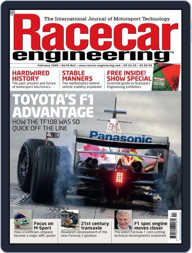 Racecar Engineering January 8th, 2009 Digital Back Issue Cover