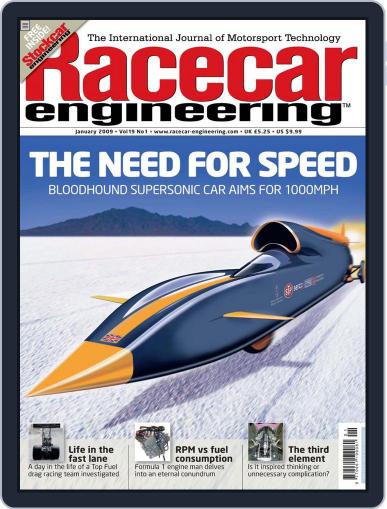 Racecar Engineering December 9th, 2008 Digital Back Issue Cover