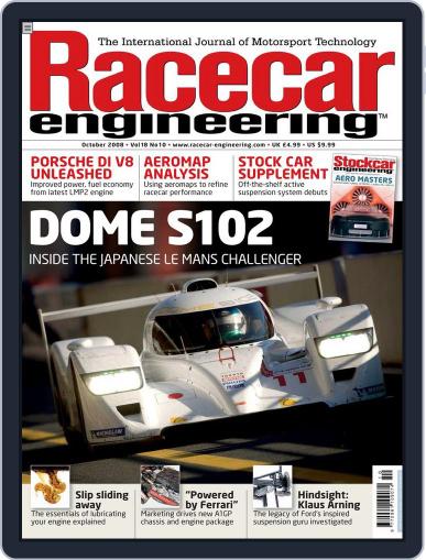 Racecar Engineering September 5th, 2008 Digital Back Issue Cover