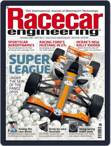 Racecar Engineering October 11th, 2007 Digital Back Issue Cover