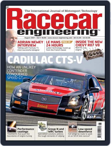 Racecar Engineering July 3rd, 2007 Digital Back Issue Cover