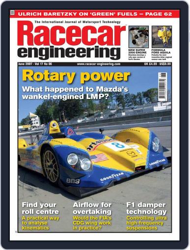Racecar Engineering May 11th, 2007 Digital Back Issue Cover
