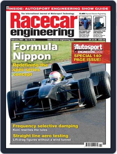 Racecar Engineering January 22nd, 2007 Digital Back Issue Cover