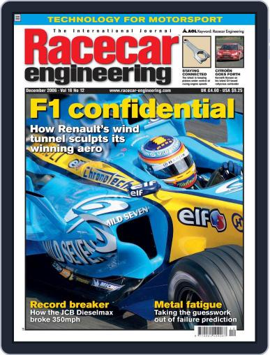 Racecar Engineering December 12th, 2006 Digital Back Issue Cover
