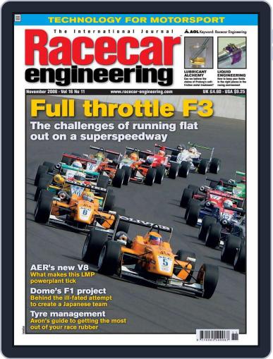 Racecar Engineering November 10th, 2006 Digital Back Issue Cover