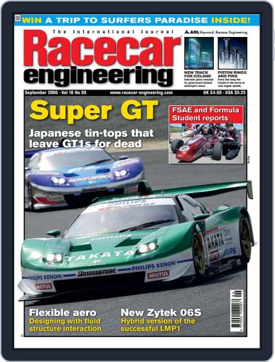 Racecar Engineering August 11th, 2006 Digital Back Issue Cover