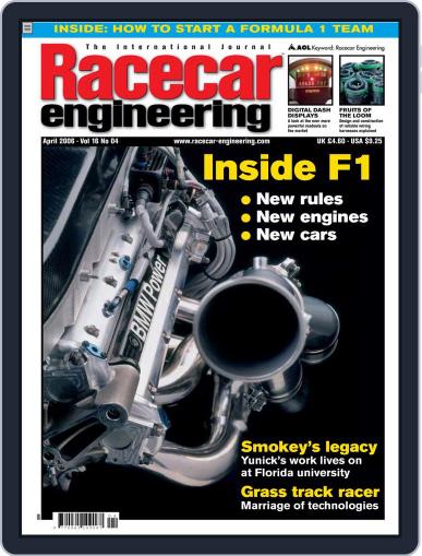 Racecar Engineering March 2nd, 2006 Digital Back Issue Cover