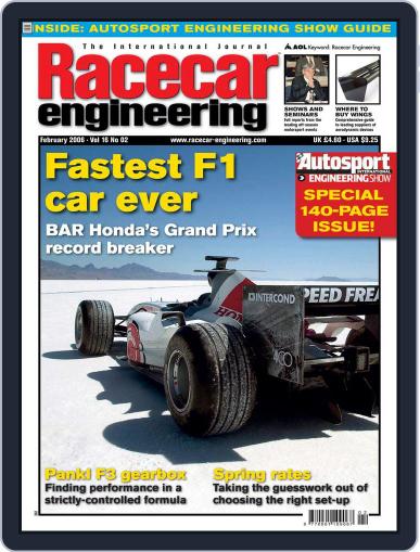 Racecar Engineering January 20th, 2006 Digital Back Issue Cover