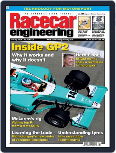 Racecar Engineering December 22nd, 2005 Digital Back Issue Cover