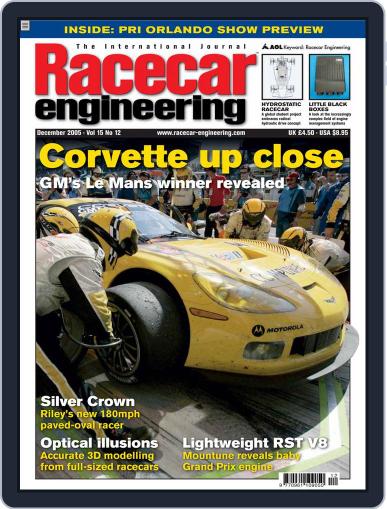 Racecar Engineering November 10th, 2005 Digital Back Issue Cover
