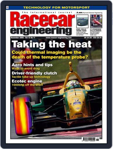 Racecar Engineering October 12th, 2005 Digital Back Issue Cover