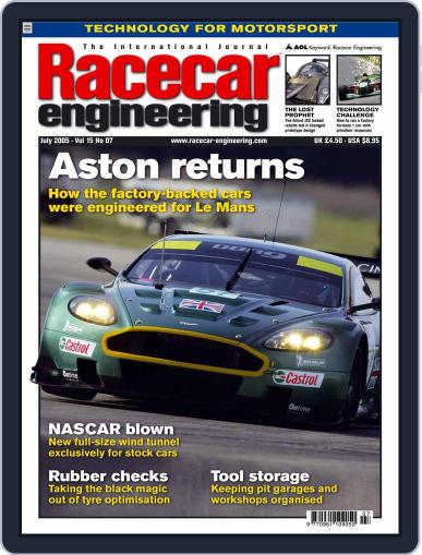 Racecar Engineering June 10th, 2005 Digital Back Issue Cover