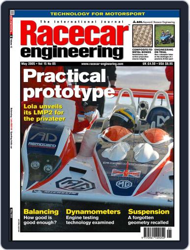 Racecar Engineering April 7th, 2005 Digital Back Issue Cover