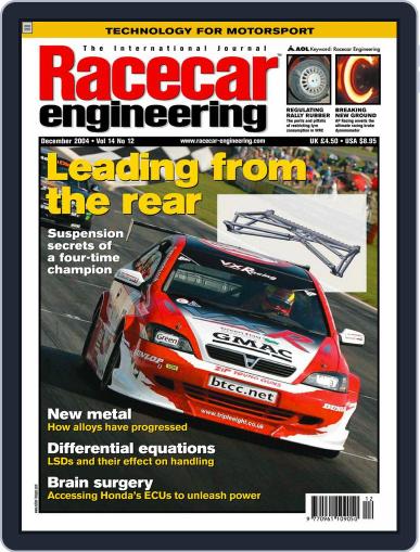 Racecar Engineering November 11th, 2004 Digital Back Issue Cover