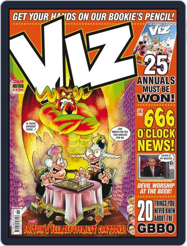 Viz November 1st, 2016 Digital Back Issue Cover