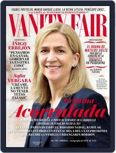 Vanity Fair España August 1st, 2015 Digital Back Issue Cover