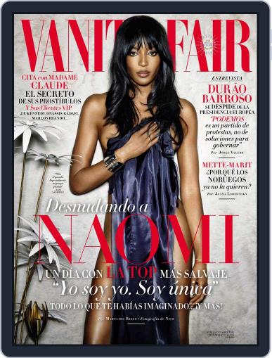 Vanity Fair España October 20th, 2014 Digital Back Issue Cover