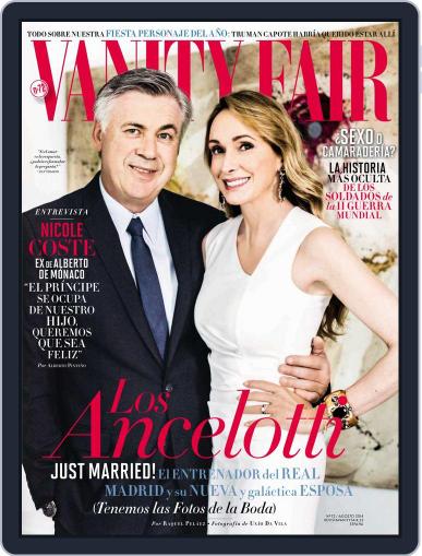 Vanity Fair España July 21st, 2014 Digital Back Issue Cover