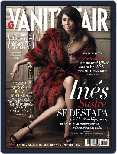 Vanity Fair España November 20th, 2012 Digital Back Issue Cover