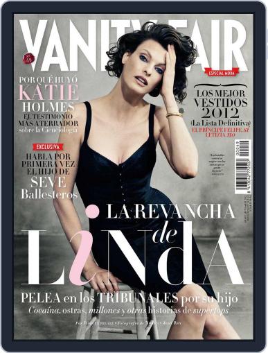 Vanity Fair España August 20th, 2012 Digital Back Issue Cover