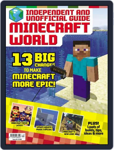 Minecraft World December 1st, 2018 Digital Back Issue Cover