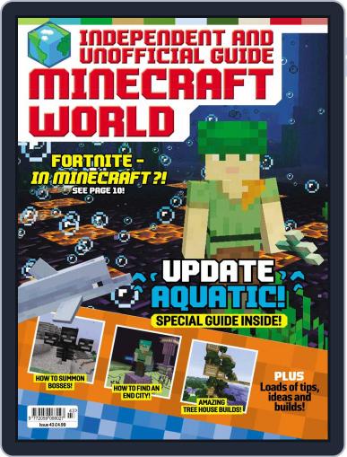 Minecraft World November 1st, 2018 Digital Back Issue Cover