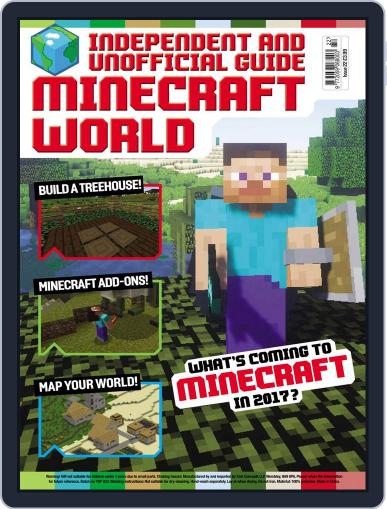 Minecraft World February 1st, 2017 Digital Back Issue Cover