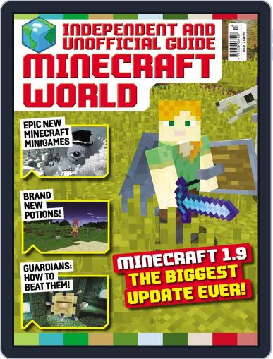 Minecraft World March 31st, 2016 Digital Back Issue Cover