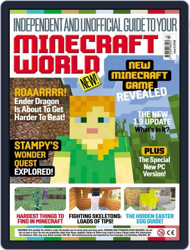 Minecraft World July 23rd, 2015 Digital Back Issue Cover