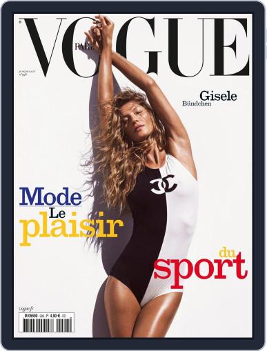 Vogue Paris June 1st, 2019 Digital Back Issue Cover