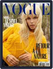 Vogue Paris (Digital) Subscription                    November 2nd, 2018 Issue