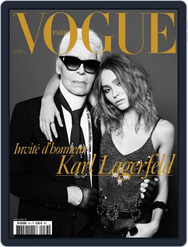 Vogue Paris December 1st, 2016 Digital Back Issue Cover