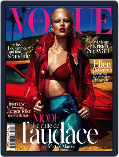 Vogue Paris July 22nd, 2014 Digital Back Issue Cover