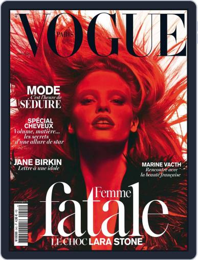 Vogue Paris February 20th, 2014 Digital Back Issue Cover