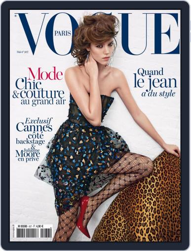 Vogue Paris April 24th, 2013 Digital Back Issue Cover