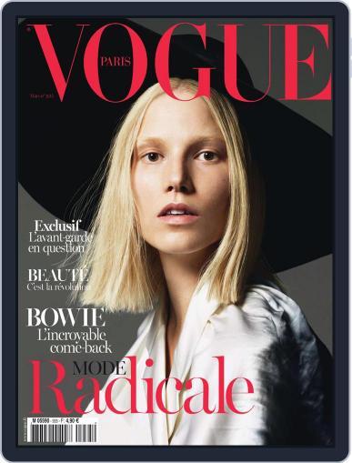 Vogue Paris February 21st, 2013 Digital Back Issue Cover
