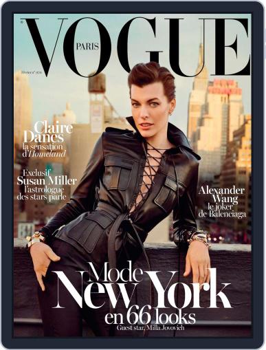 Vogue Paris January 18th, 2013 Digital Back Issue Cover