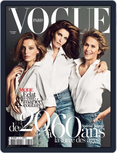 Vogue Paris October 27th, 2012 Digital Back Issue Cover