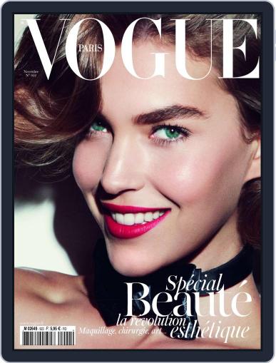 Vogue Paris October 25th, 2011 Digital Back Issue Cover