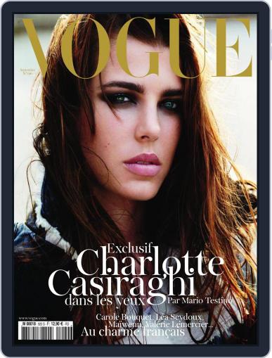 Vogue Paris August 20th, 2011 Digital Back Issue Cover