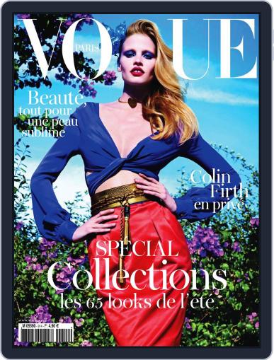 Vogue Paris January 25th, 2011 Digital Back Issue Cover